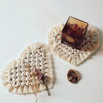 Load image into Gallery viewer, Macrame Coaster Set
