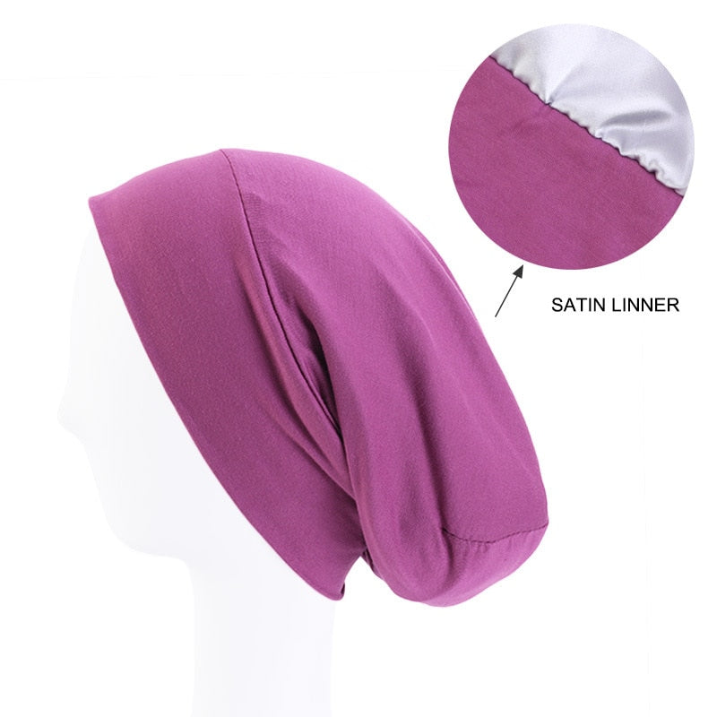 Satin Lined Beanie